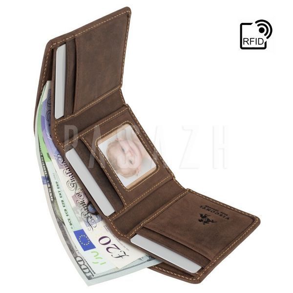 Портмоне мужское Visconti 700 Apache Oil Brown (700 OIL BRN) 700 OIL BRN фото