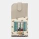 Кожаный чехол для очков Yoshi Y4309 Country Cottage Warm Grey (Y4309 CATS 46)