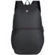 Рюкзак складной унисекс 27 л Wenger Travel Accessories Black Черный (Wt611882) Wt611882 фото 1