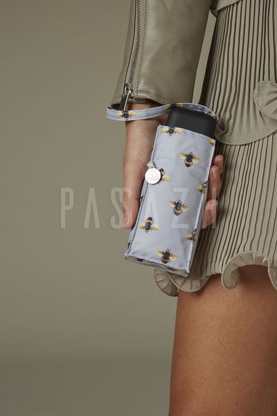 Міні парасолька жіноча Fulton Tiny-2 L501 Bees Бджоли (L501-032572) L501-032572 фото