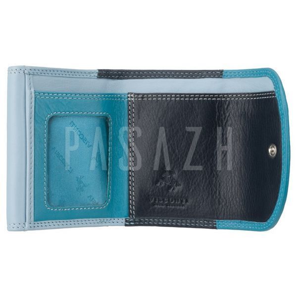 Гаманець жіночий Visconti RB126 Zanzibar Blue Multi (RB126 BLUE M) RB126 BLUE M фото