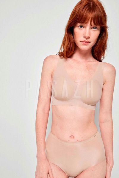 Бюстгальтер-бралет с формованной чашкой Gisela 10026T XXL телесный 158670 фото