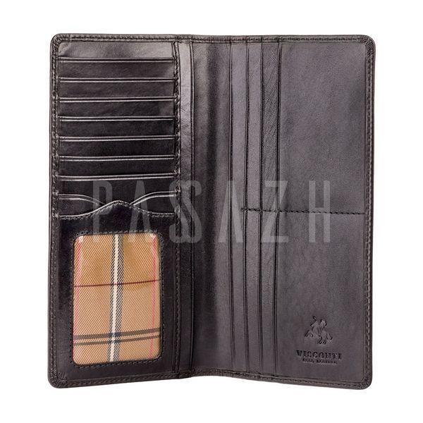 Кошелек мужской Visconti MZ6 Turin c RFID Italian Black (MZ6 IT BLK) MZ6 IT BLK фото