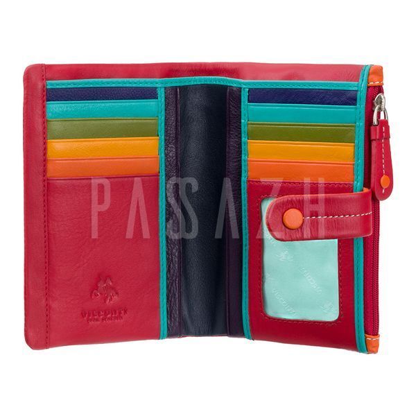 Кошелек женский Visconti M87 Malabu Red Multi (M87 RED M) M87 RED M фото