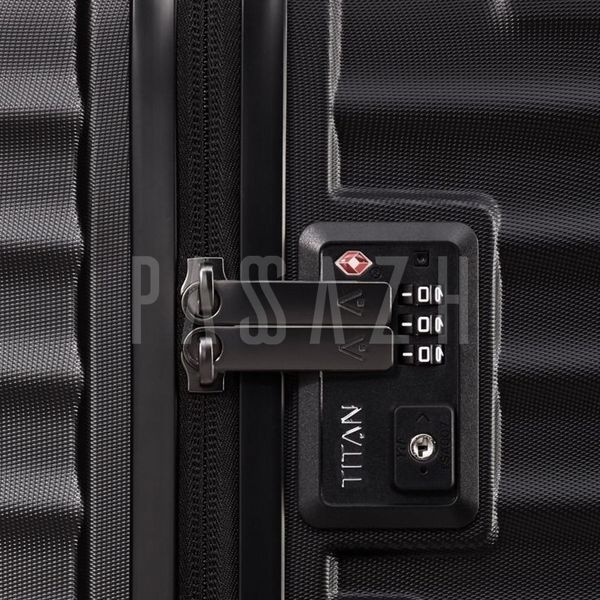 Чемодан Titan Litron Black большой (Ti700244-01) Ti700244-01 фото