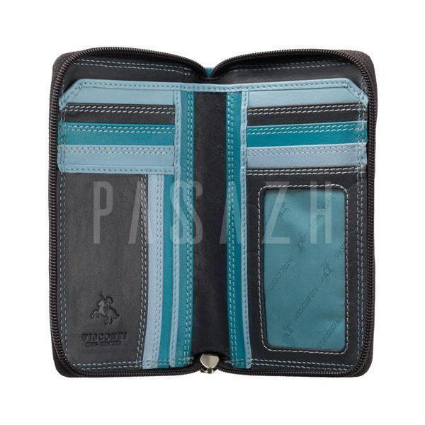 Гаманець жіночий Visconti RB98 Aruba Blue Multi (RB98 BLUE M) RB98 BLUE M фото