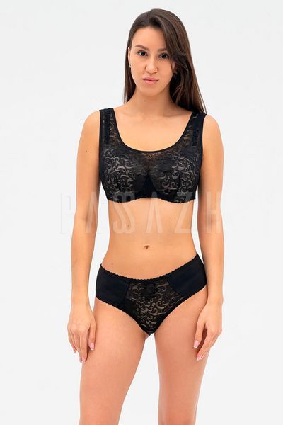 Бюстгальтер-топ с формованной чашкой Effetto Lingerie ALESSIA 007 19 02 75C чёрный 157484 фото