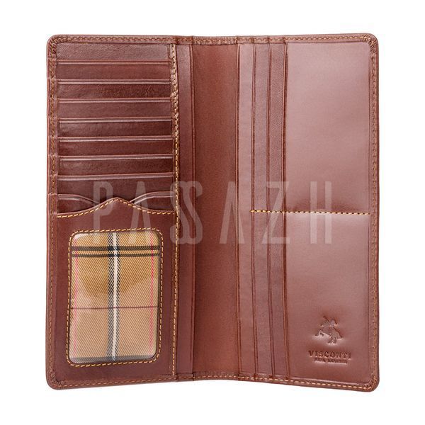 Кошелек мужской Visconti MZ6 Turin c RFID Italian Brown (MZ6 IT BRN) MZ6 IT BRN фото