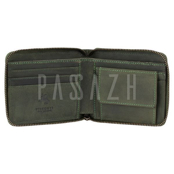 Кошелек мужской Visconti 702 Bullet Oil Green (702 OIL GRN) 702 OIL GRN фото