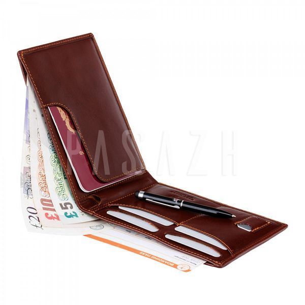 Портмоне дорожнє Visconti MZ9 Jet Italian Brown (MZ9 IT BRN) MZ9 IT BRN фото