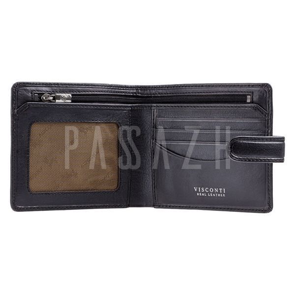 Гаманець чоловічий Visconti TSC41 Massa c RFID Black (TSC41 BLK) TSC41 BLK фото