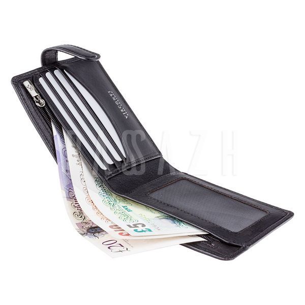 Гаманець чоловічий Visconti TSC41 Massa c RFID Black (TSC41 BLK) TSC41 BLK фото