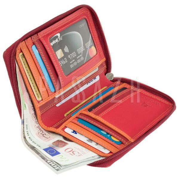 Кошелек женский Visconti RB98 Aruba Red Multi (RB98 RED MULTI) RB98 RED MULTI фото