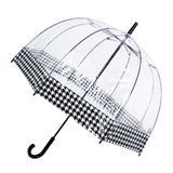 Зонт-трость женский Fulton L042 Birdcage-2 Houndstooth Borde Гусиная лапка (L042-039694) L042-039694 фото