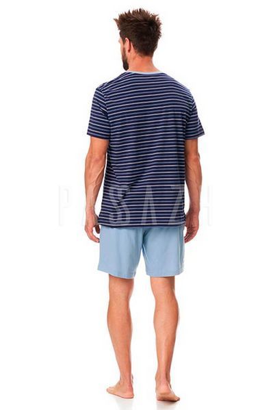 Пижама мужская Key MNS 382 A23 3-4 XL 3XL с миксом принтов 106524 фото