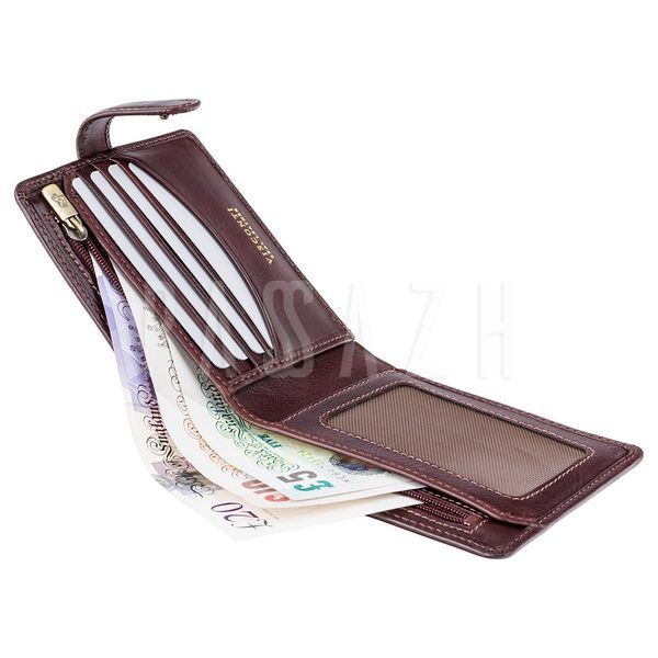 Гаманець чоловічий Visconti TSC41 Massa із RFID Brown (TSC41 BRN) TSC41 BRN фото