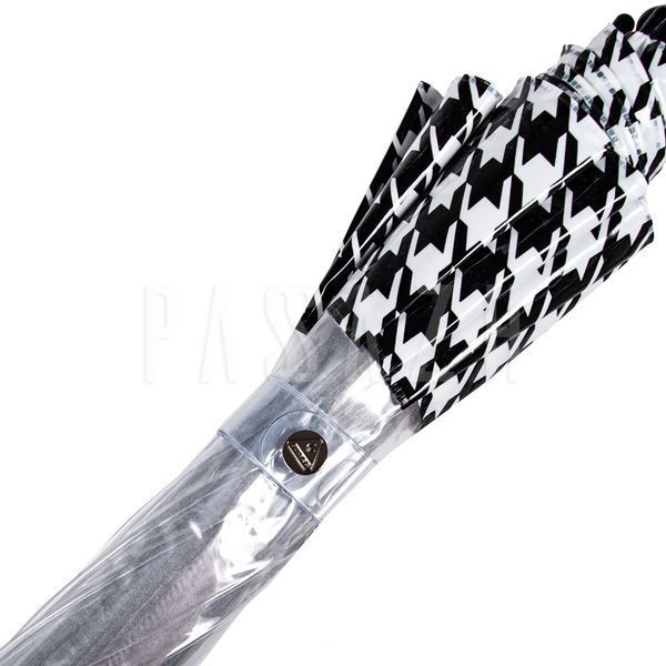 Зонт-трость женский Fulton L042 Birdcage-2 Houndstooth Borde Гусиная лапка (L042-039694) L042-039694 фото