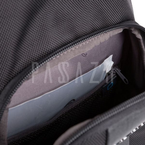 Монорюкзак-сумка слінг унисекс 6 л Piquadro Brief2 / Black Чорний (CA4536BR2_N) CA4536BR2_N фото