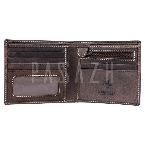 Кошелек мужской Visconti 707 Shield Oil Brown (707 OIL BRN) 707 OIL BRN фото