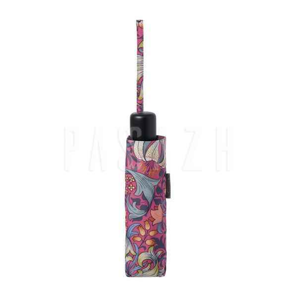 Женский зонт Fulton L907-041819 Morris & Co. Minilite-2 UV Golden Lily Pink (L907-041819) L907-041819 фото