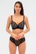Трусы-бразилиана женские Effetto Lingerie ELLEN 001 27 02 38/S чёрные 101150 фото 3