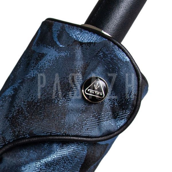 Зонт женский Fulton Diamond L850-040140 Princess - Navy Rose Синие розы (L850-040140) L850-040140 фото