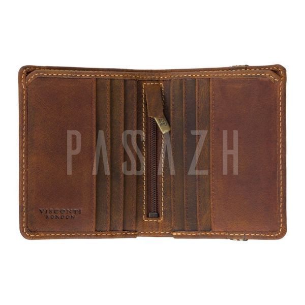 Портмоне мужское Visconti Arrow BN2 Oil Tan (BN2 OIL TAN) BN2 OIL TAN фото