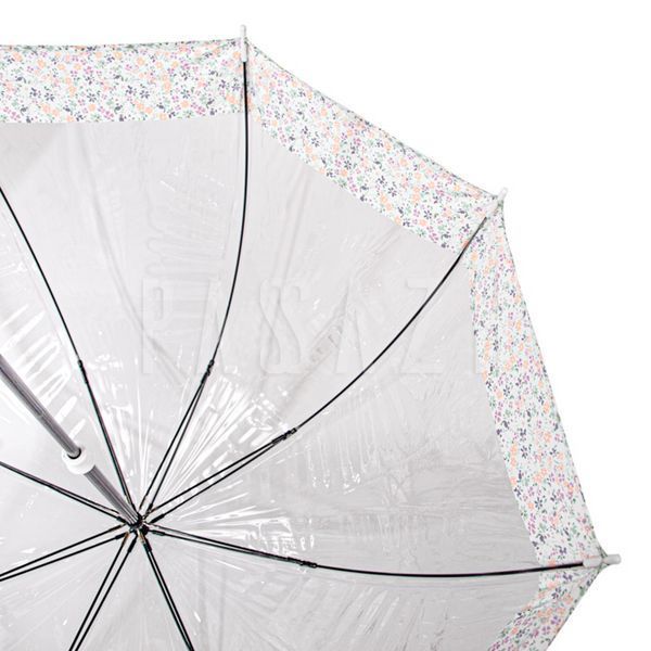 Зонт-трость женский Fulton L042 Birdcage-2 Wedding Floral Border Цветочная кайма (L042-039700) L042-039700 фото