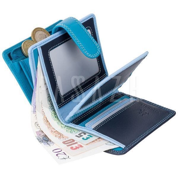 Кошелек женский Visconti RB40 Bali c RFID Blue Multi (RB40 BLUE M) RB40 BLUE M фото