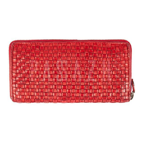 Винтажный кошелек женский Ashwood D81 Red Красный (D81 RED) D81 RED фото
