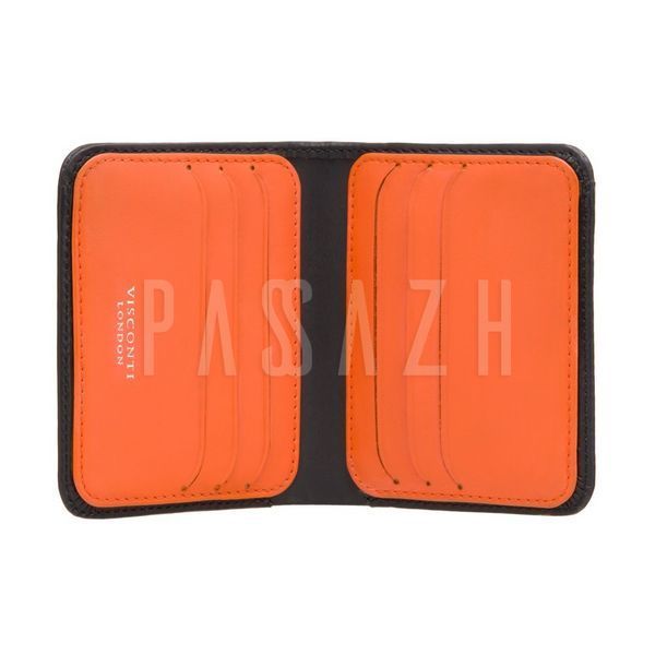 Гаманець чоловічий Visconti VSL34 Lank c RFID Black-Orange (VSL34 BK/OR) VSL34 BK/OR фото