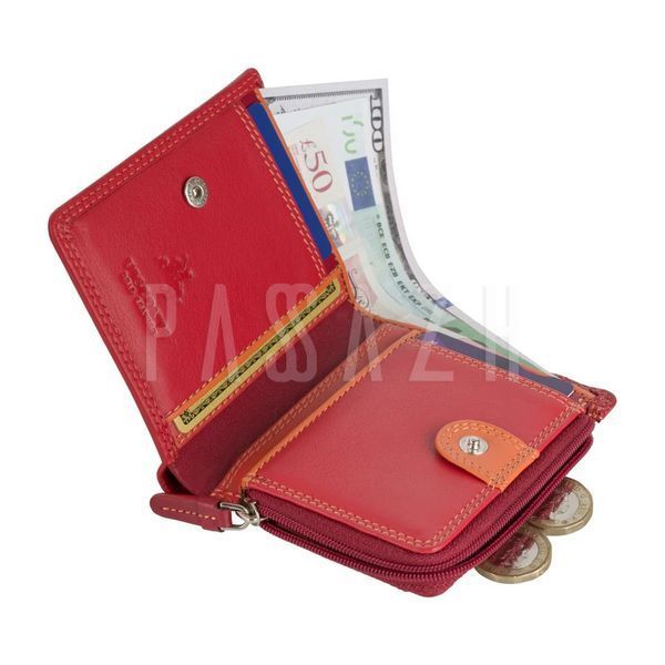 Гаманець жіночий Visconti RB112 Chile Red Multi (RB112 RED M) RB112 RED M фото