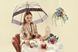 Зонт женский Fulton L866- Birdcage-2 Luxe Love Hearts Любовь сердца (L866-040027) L866-040027 фото 2