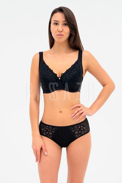 Бюстгальтер с полупоролоновой чашкой Effetto Lingerie NATALI 004 12 02 80D чёрный 106369 фото
