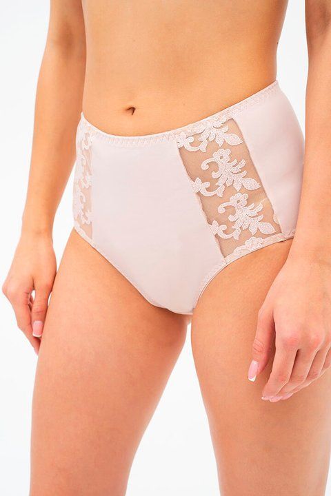 Трусы-миди женские Effetto Lingerie MARTINA 006 35 03 42/L серебряные пионовые 157422 фото