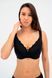 Бюстгальтер с полупоролоновой чашкой Effetto Lingerie NATALI 004 12 02 80D чёрный 106369 фото 1