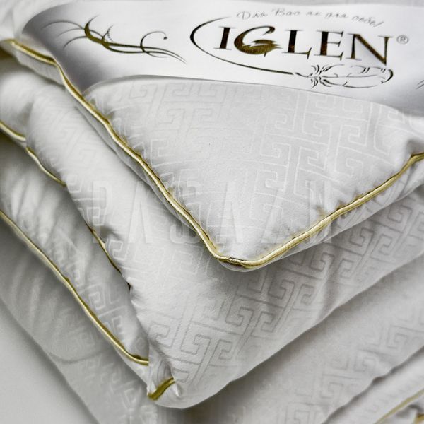 Ковдра дитяча з овечої вовни Iglen 5 110x140 см в жакардовому дамаску зимова (1101405) IGL-5 фото