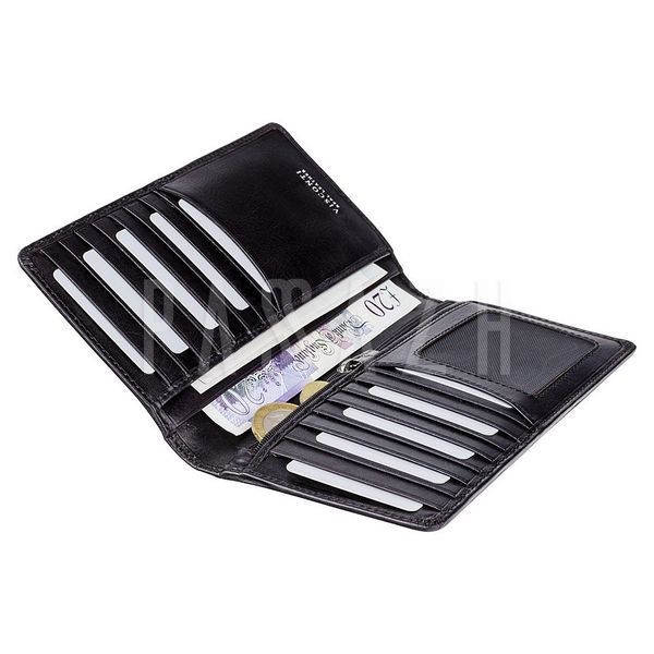 Гаманець чоловічий Visconti TSC45 Carrara c RFID Black (TSC45 BLK) TSC45 BLK фото