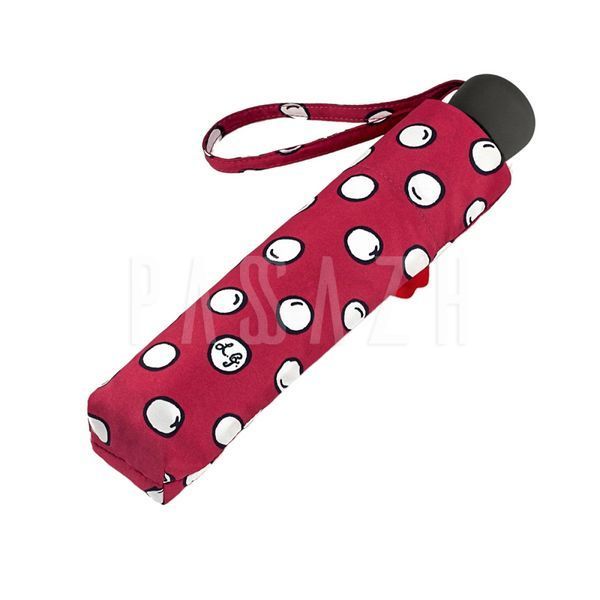 Зонт женский Lulu Guinness by Fulton Minilite-2 L869 Polka Pearls Жемчужный горох (L869-038512) L869-038512 фото