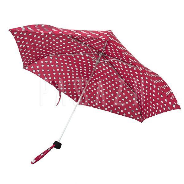 Зонт женский Lulu Guinness by Fulton Minilite-2 L869 Polka Pearls Жемчужный горох (L869-038512) L869-038512 фото