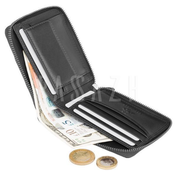 Гаманець чоловічий Visconti HT14 Camden c RFID Black (HT14 BLK) HT14 BLK фото