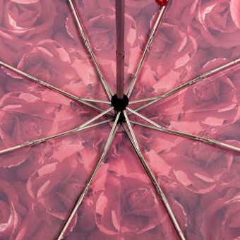 Зонт женский Fulton Open & Close-4 L346 Photo Rose Red Красные розы (L346-020388)