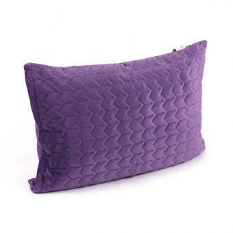 Чехол на подушку стеганый микрофайбер+велюр Руно 382.55_Violet 50х70 фиолетовый (2000009623246)