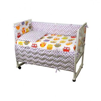 Набор в детскую кровать Руно Совы 60х120 (4820041938423)