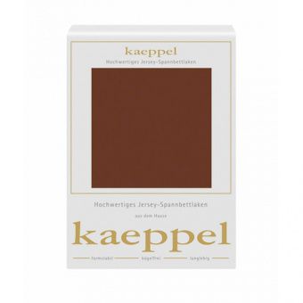 Простынь на резинке KAEPPEL шоколадный трикотаж