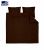Постельное белье Boston Jefferson Sateen Dark Chocolate 145x210