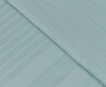Постельное белье Hobby Exclusive Sateen Diamond Stripe мятный семейный (8698499128873)