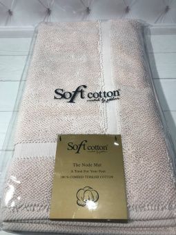 Полотенце для ног Soft Cotton Node 50х90 пудра
