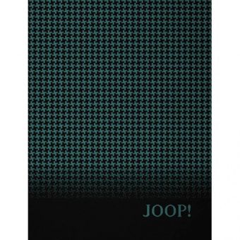 Плед JOOP Pepita smeraldo-schwarz 150х200