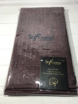 Полотенце для ног Soft Cotton Loft 50х90 сливовое